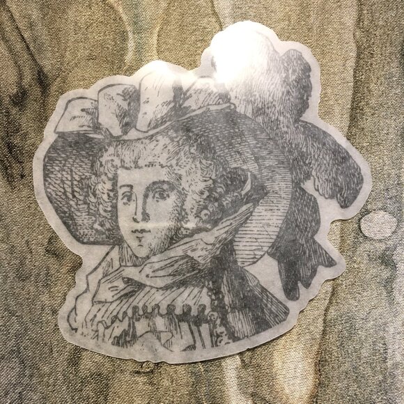 5/$25 Large Character Sticker - Marie Antoinette - Picture 2 of 5